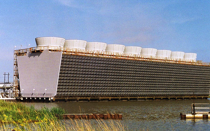 HB cross-flow cooling tower