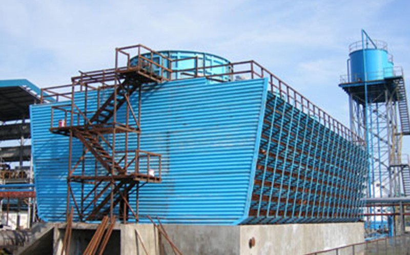 HB cross-flow cooling tower